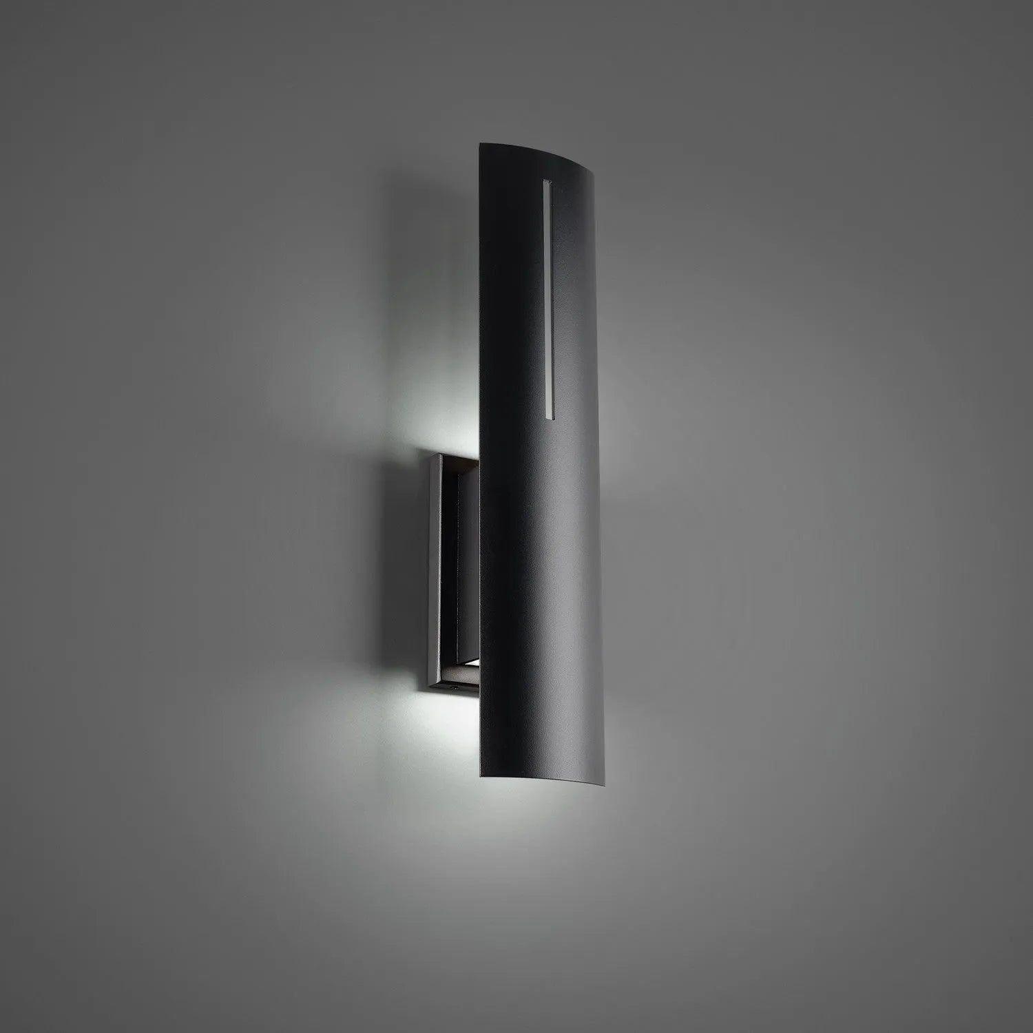 Modern Forms - Aegis LED Outdoor Wall Sconce - WS-W22320-35-BK - Canada Light Shop