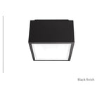 Modern Forms - Bloc LED Flush Mount - FM-W9200-BK - Canada Light Shop