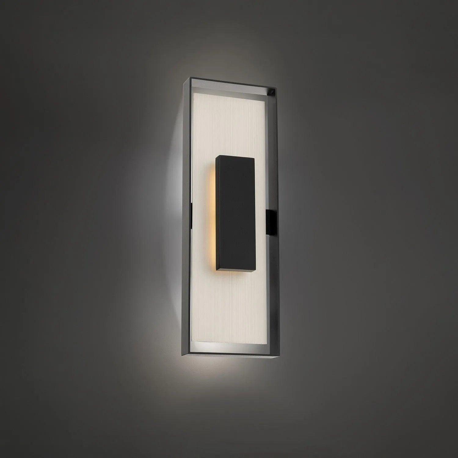 Modern Forms - Boxie LED Outdoor Wall Sconce - WS-W28422-BK/BN - Canada Light Shop