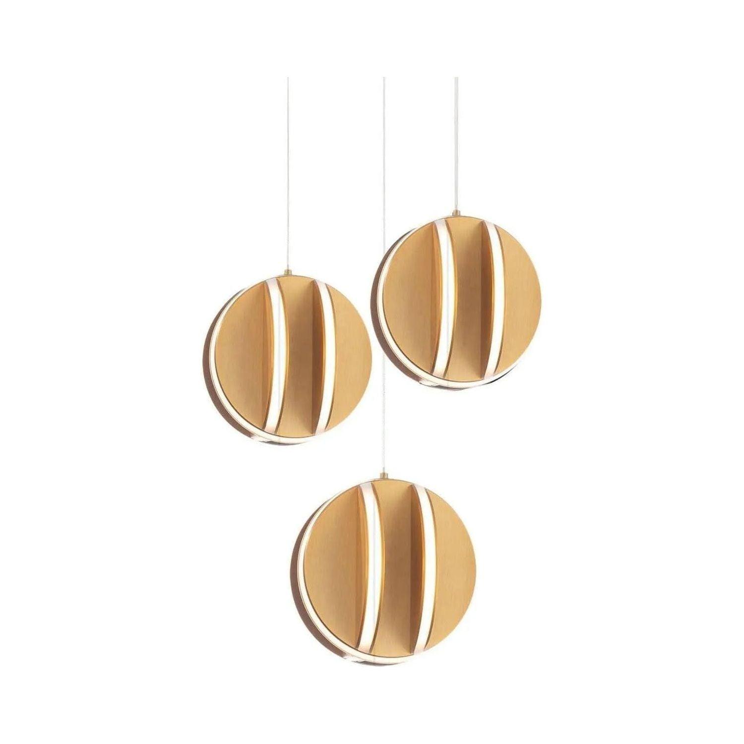 Modern Forms - Carillion LED Multi Pendant - PD-36203R-AB - Canada Light Shop