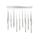 Modern Forms - Cascade LED Crystal Linear Pendant, 23-Light - PD-41723L-PN - Canada Light Shop