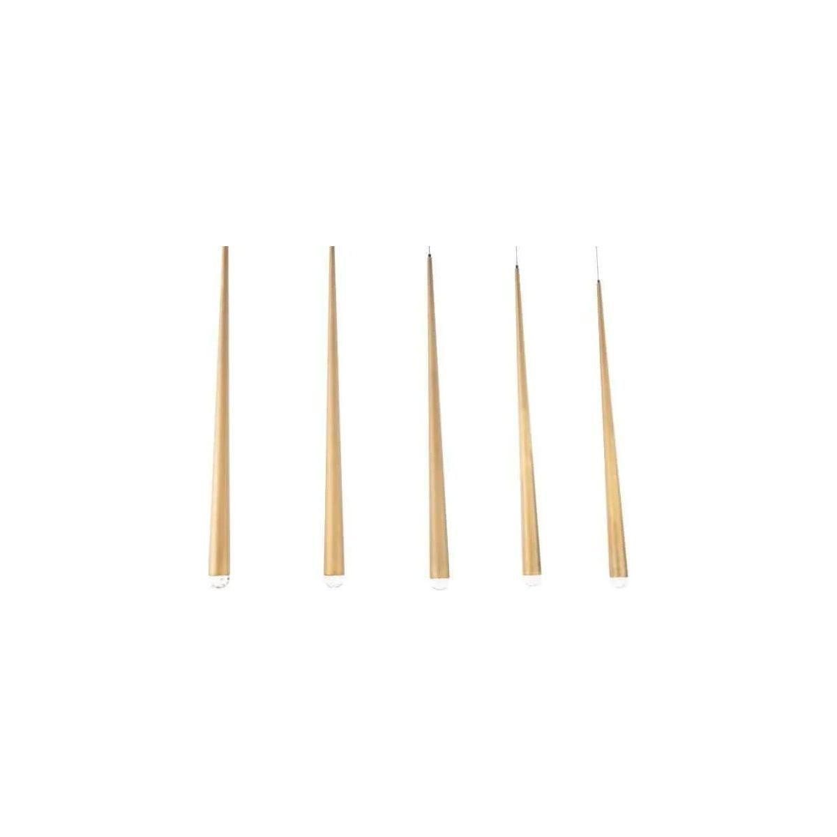 Modern Forms - Cascade LED Crystal Linear Pendant, 5-Light - PD-41705L-AB - Canada Light Shop