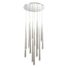 Modern Forms - Cascade LED Crystal Multi-Light Pendant, 15-Light - PD-41715R-PN - Canada Light Shop