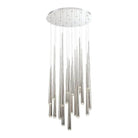 Modern Forms - Cascade LED Crystal Multi-Light Pendant, 21-Light - PD-41721R-PN - Canada Light Shop