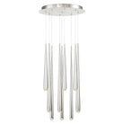 Modern Forms - Cascade LED Crystal Multi-Light Pendant, 9-Light - PD-41709R-PN - Canada Light Shop