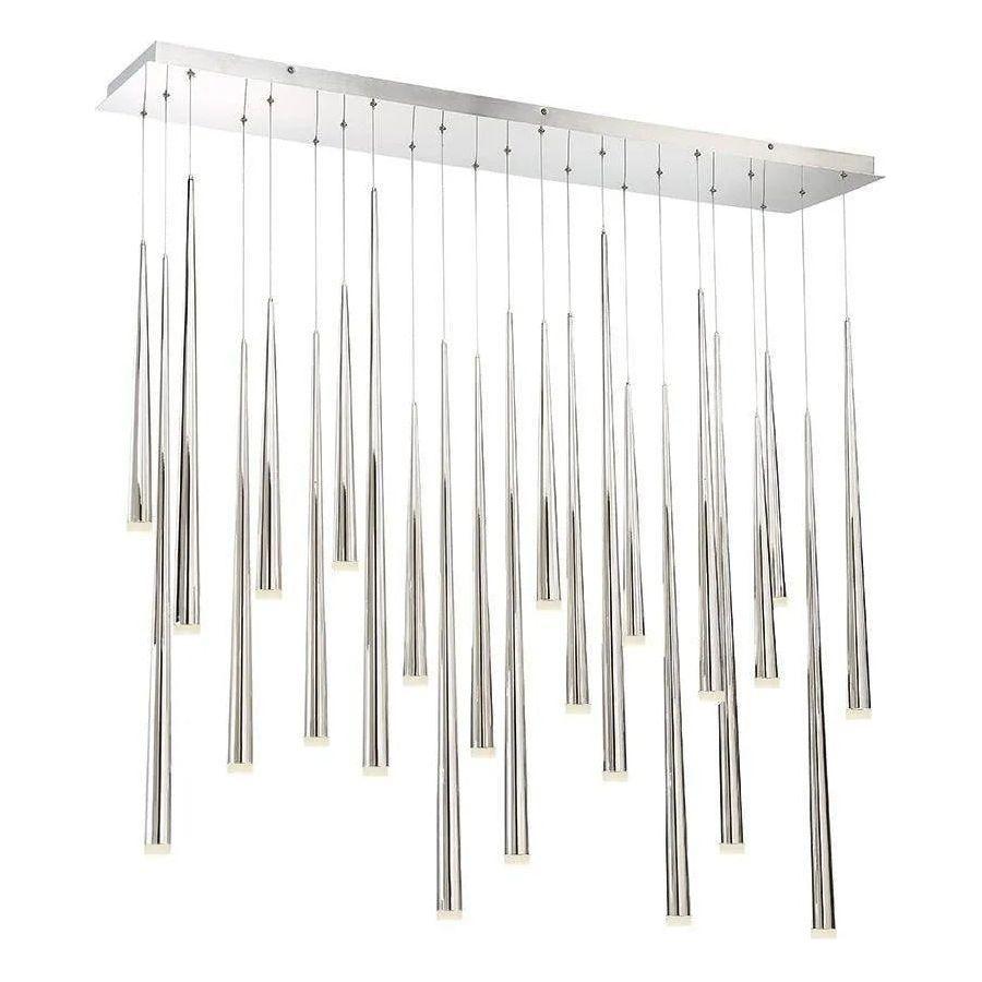 Modern Forms - Cascade LED Linear Pendant, 23-Light - PD-41823L-PN - Canada Light Shop