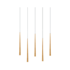 Modern Forms - Cascade LED Linear Pendant, 5-Light - PD-41805L-AB - Canada Light Shop