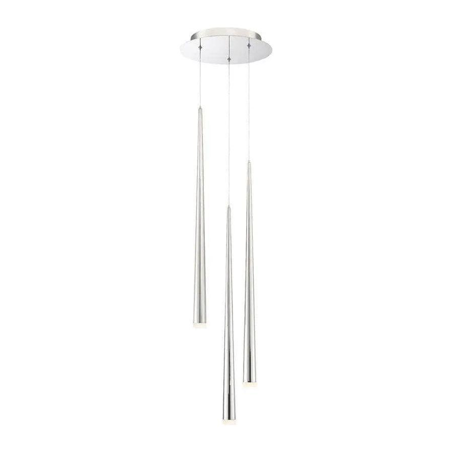 Modern Forms - Cascade LED Multi-Light Pendant, 3-Light - PD-41803R-PN - Canada Light Shop