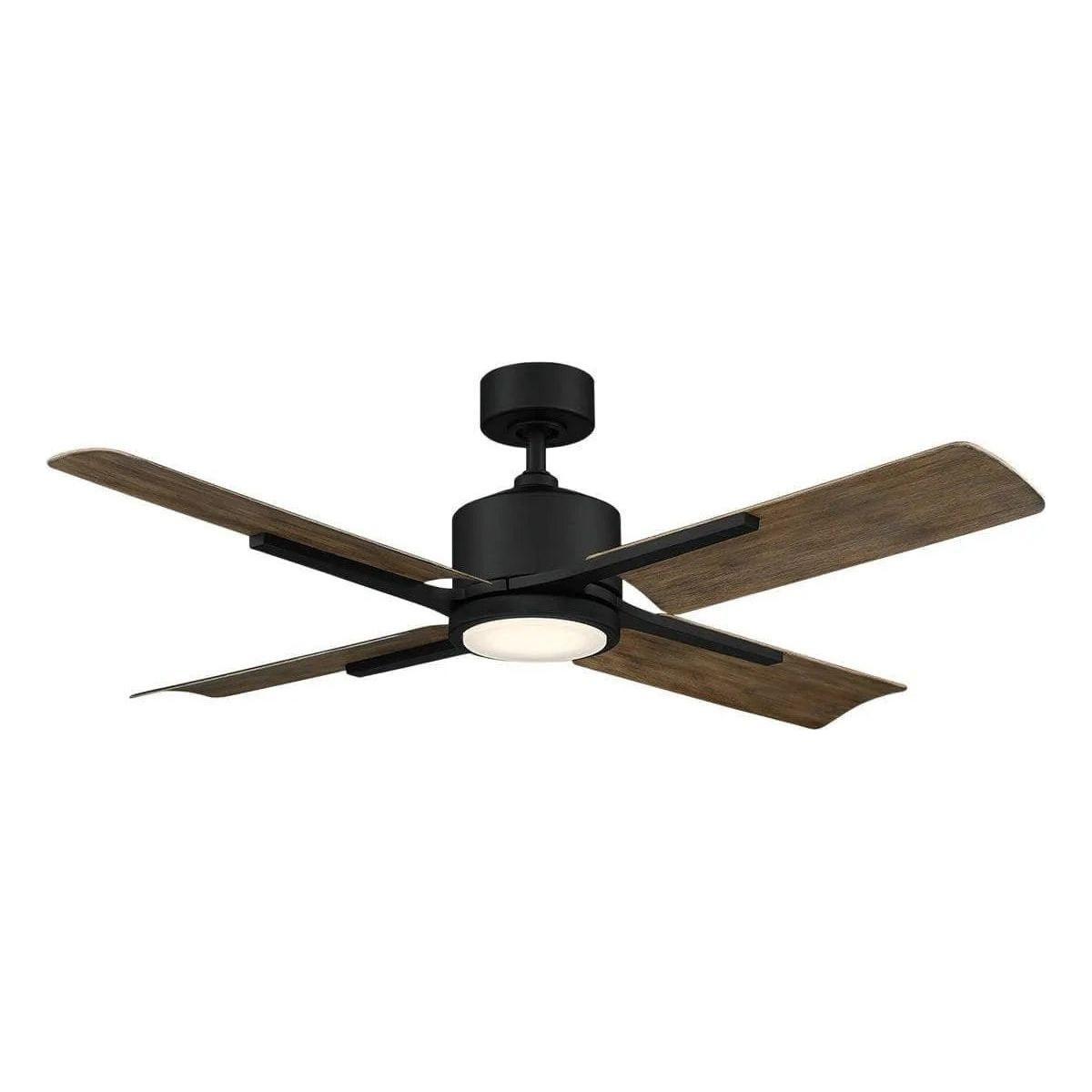 Modern Forms - Cervantes Ceiling Fan - FR-W1806-56L-MB/BW - Canada Light Shop