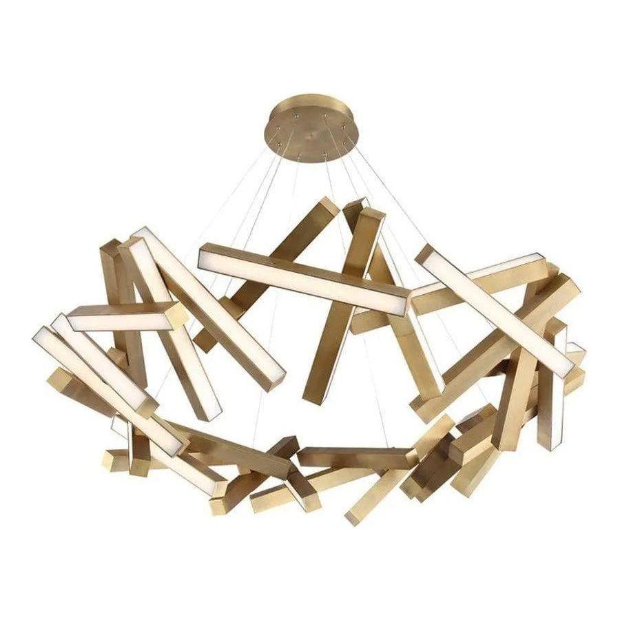 Modern Forms - Chaos LED Chandelier - PD-64861-AB - Canada Light Shop