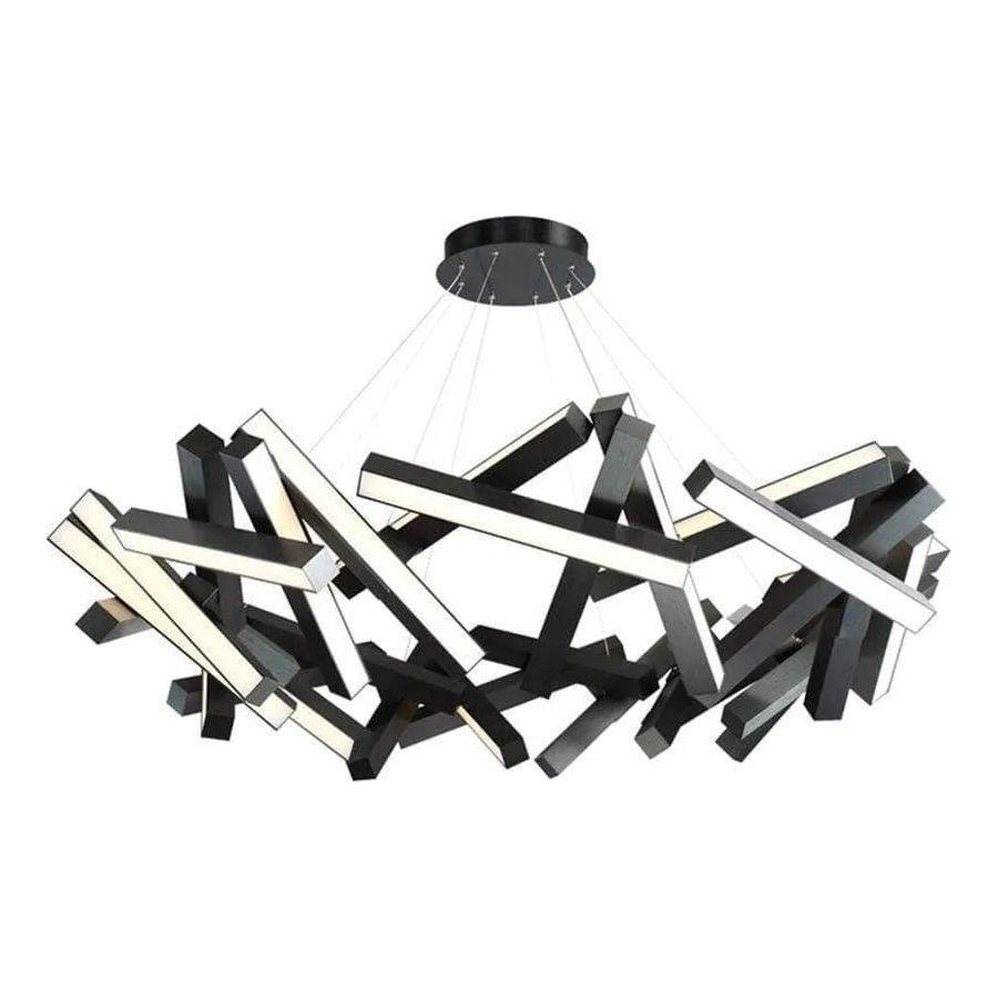 Modern Forms - Chaos LED Chandelier - PD-64861-BK - Canada Light Shop