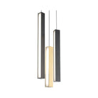Modern Forms - Chaos LED Multi-Light Pendant, 3-Light - PD-64803R-BK/AB-AB - Canada Light Shop