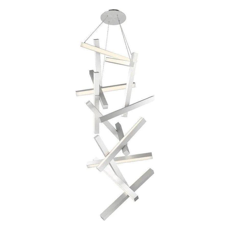 Modern Forms - Chaos LED Vertical Chandelier - PD-64875-AL - Canada Light Shop