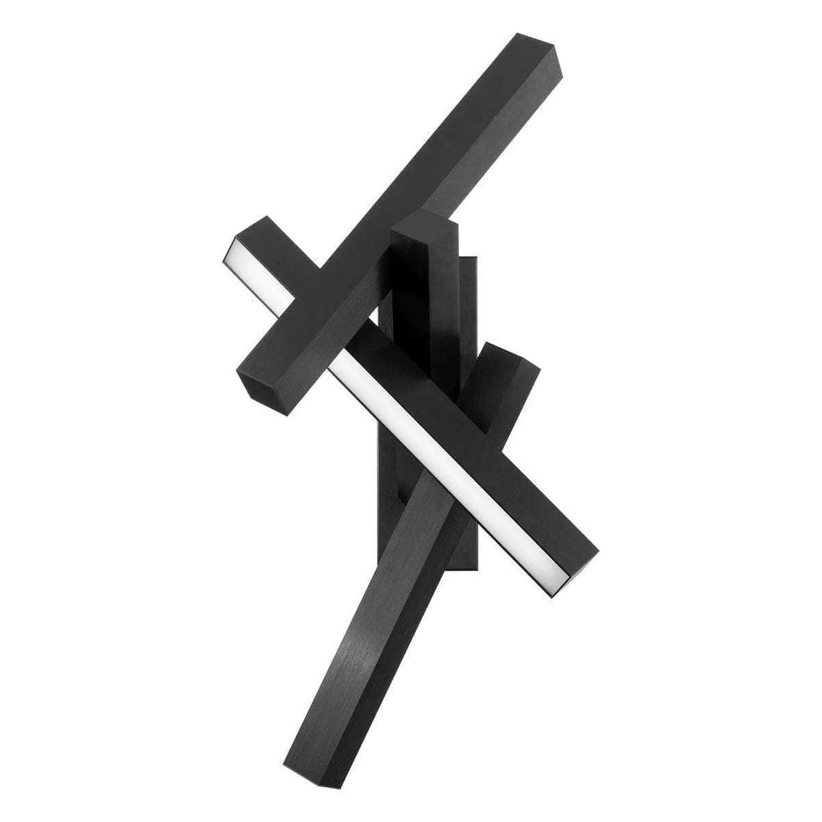 Modern Forms - Chaos LED Wall Sconce - WS-64832-BK - Canada Light Shop