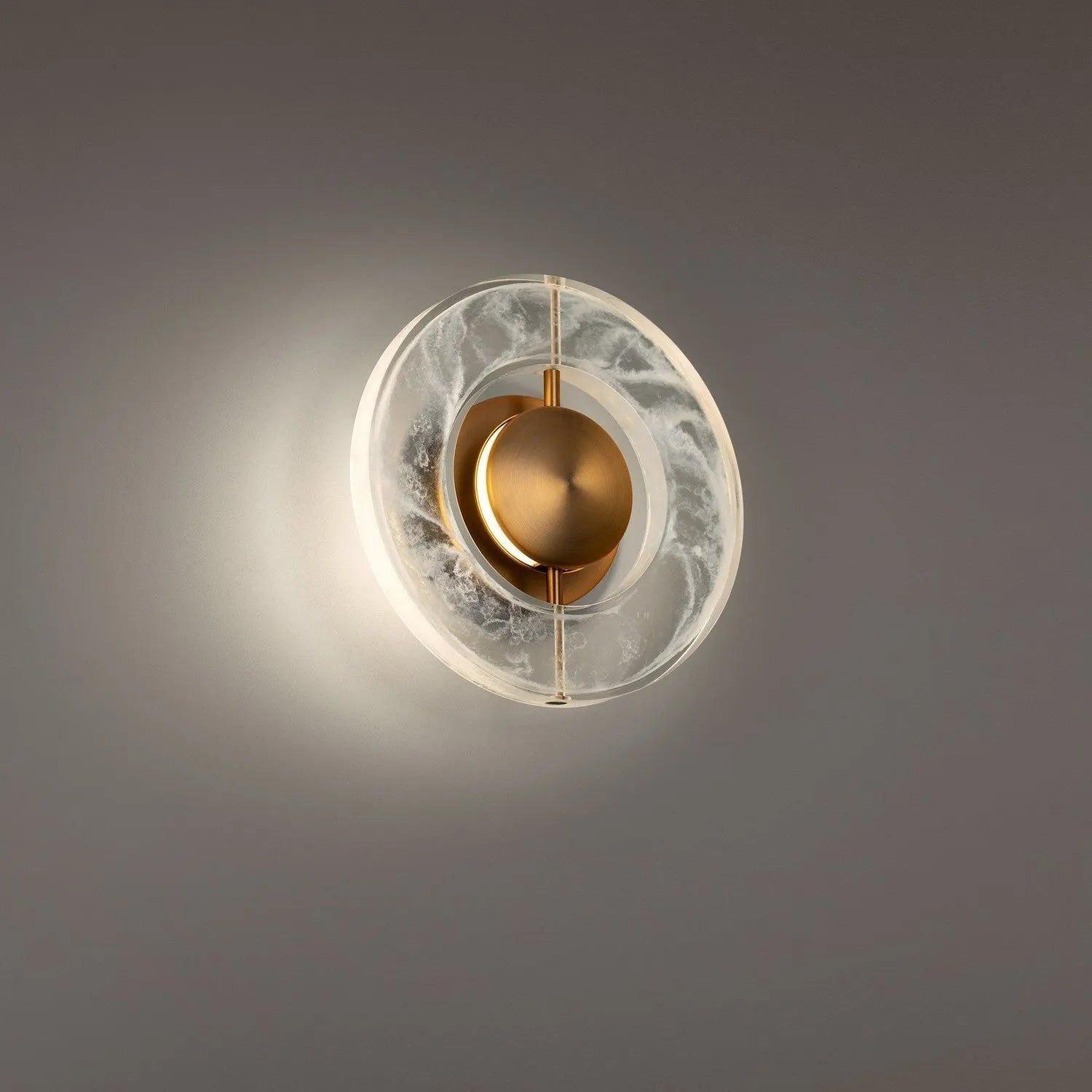 Visual Comfort Modern Collection - Cymbal LED Wall Sconce - WS-62110-AB - Canada Light Shop