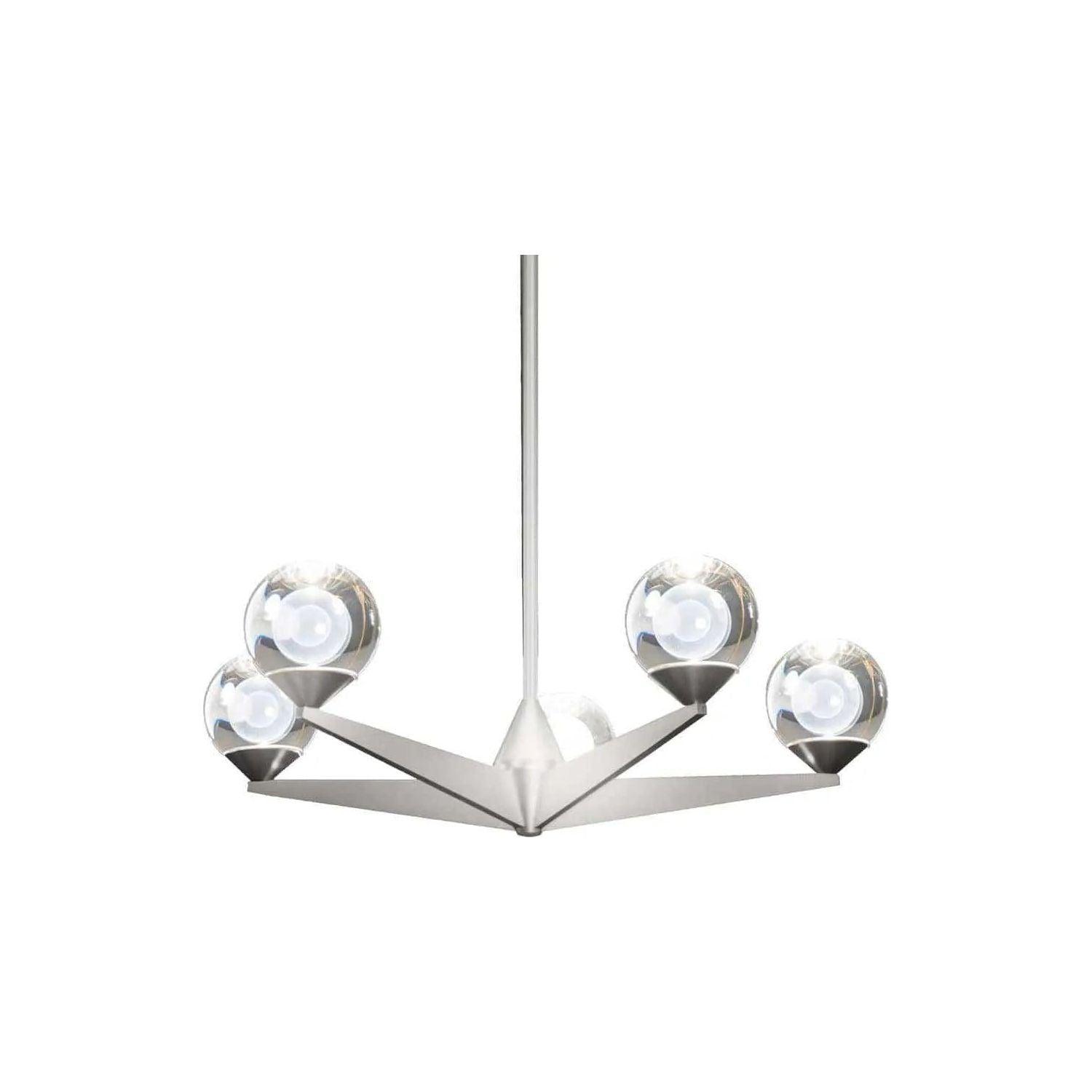 Modern Forms - Double Bubble LED Chandelier - PD-82024-SN - Canada Light Shop