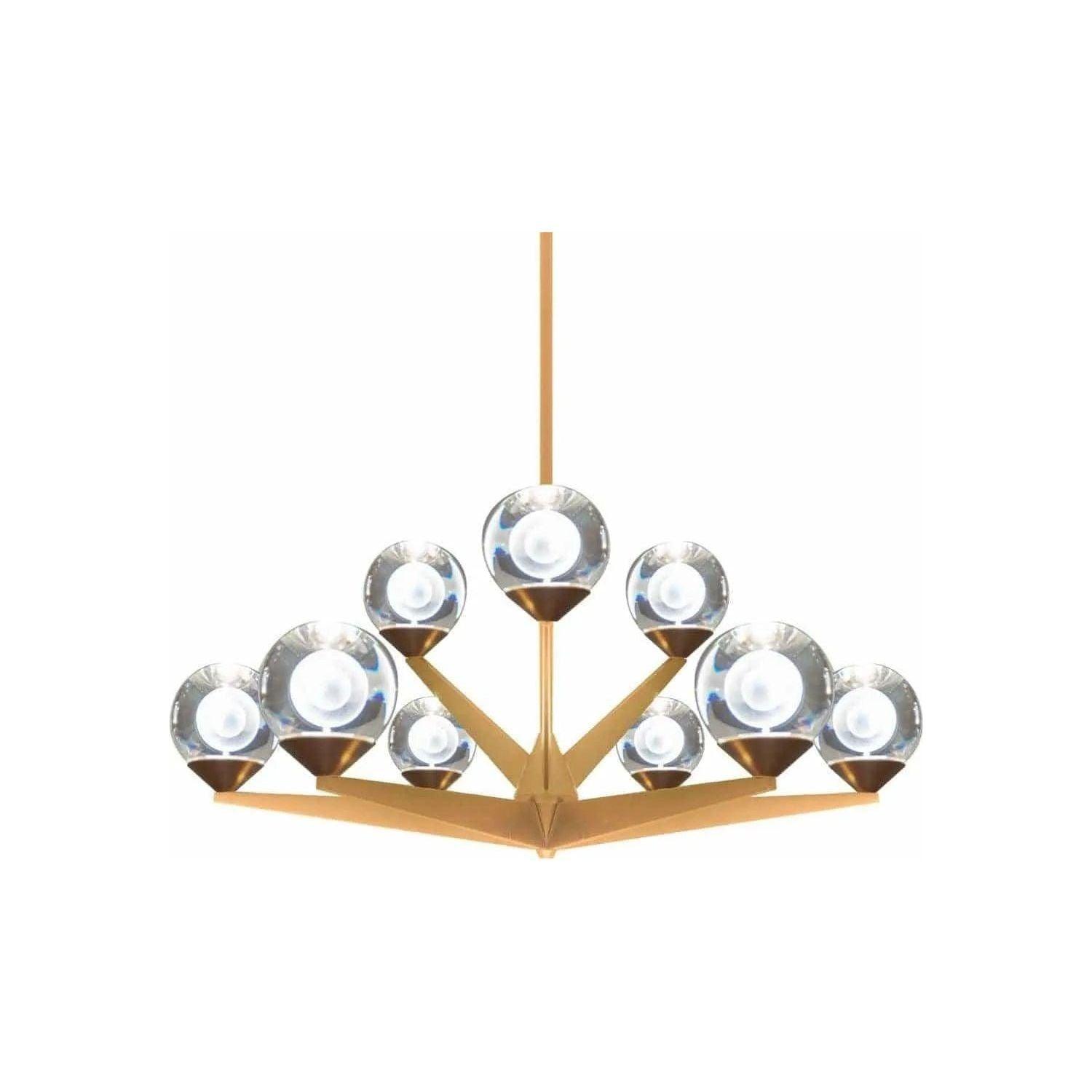 Modern Forms - Double Bubble LED Chandelier - PD-82027-AB - Canada Light Shop