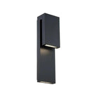 Modern Forms - Double Down LED Outdoor Wall Mount - WS-W13718-BK - Canada Light Shop