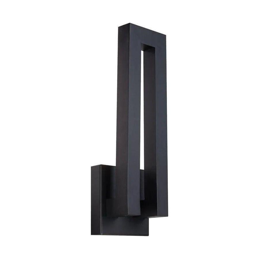 Modern Forms - Forq LED Outdoor Wall Mount - WS-W1718-BK - Canada Light Shop