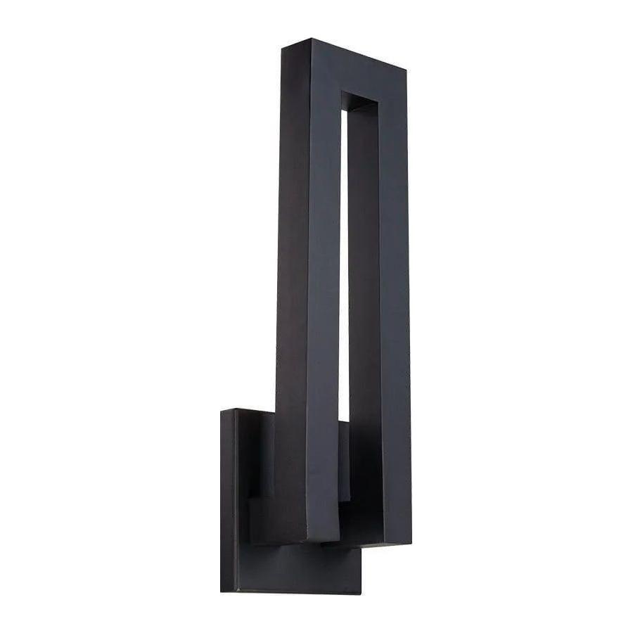 Modern Forms - Forq LED Outdoor Wall Mount - WS-W1724-BK - Canada Light Shop