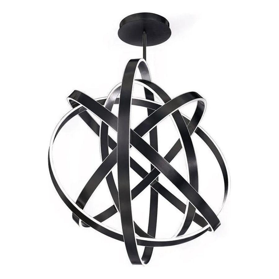 Modern Forms - Kinetic LED Chandelier - PD-61760-BK - Canada Light Shop