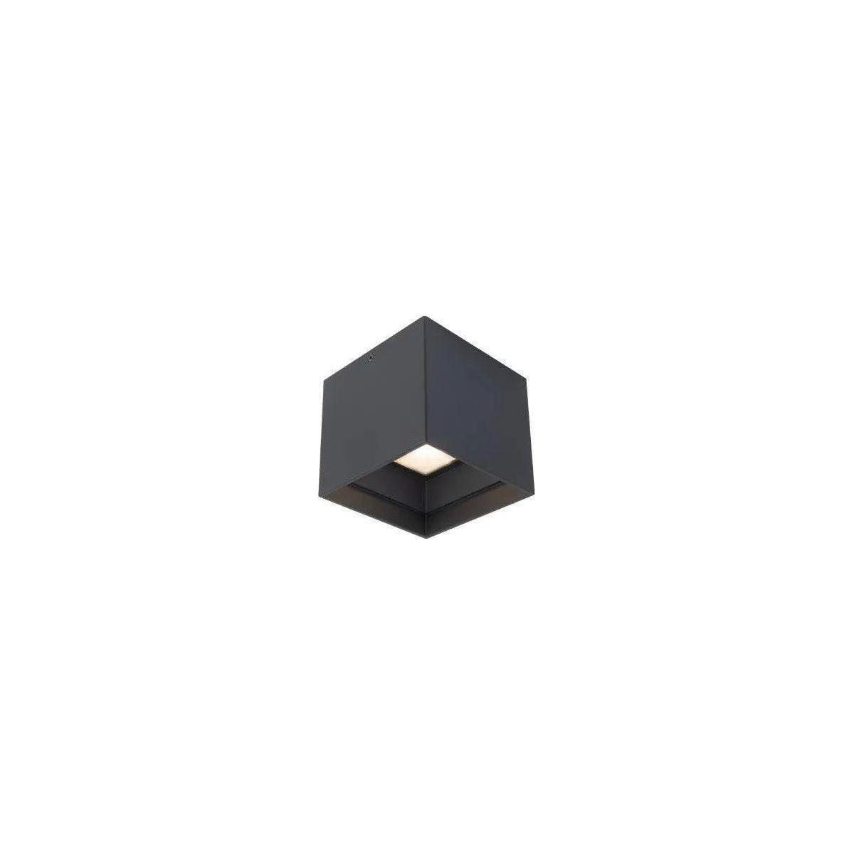 Modern Forms - Kube LED Outdoor Flush Mount - FM-W62205-35-BK - Canada Light Shop