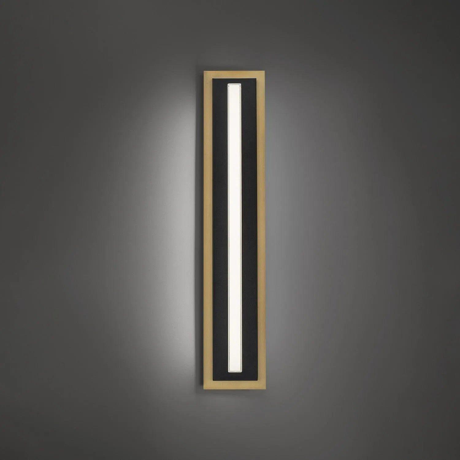 Modern Forms - Lyrikal LED Wall Sconce - WS-10427-30-BK/AB - Canada Light Shop