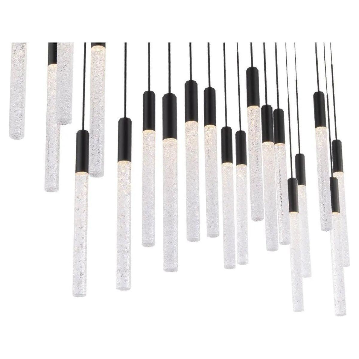 Modern Forms - Magic LED Linear Pendant, 23-Light - PD-35623L-BK - Canada Light Shop