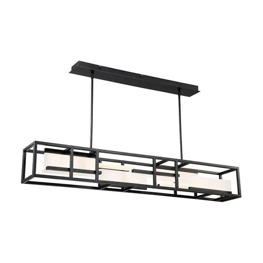 Modern Forms - Memory LED Linear Pendant - PD-56856-BK - Canada Light Shop