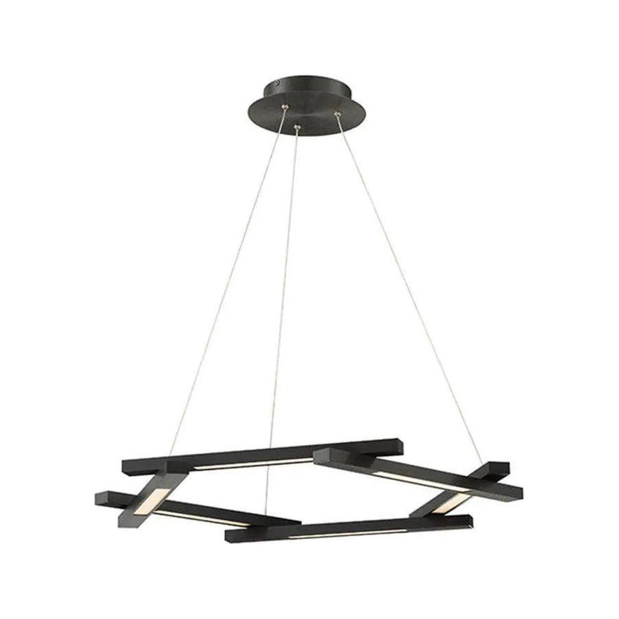 Modern Forms - Metric LED Pendant - PD-43728-BK - Canada Light Shop