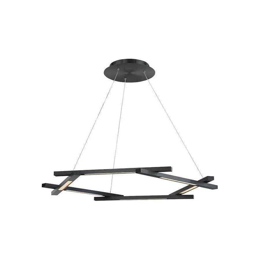 Modern Forms - Metric LED Pendant - PD-43738-BK - Canada Light Shop