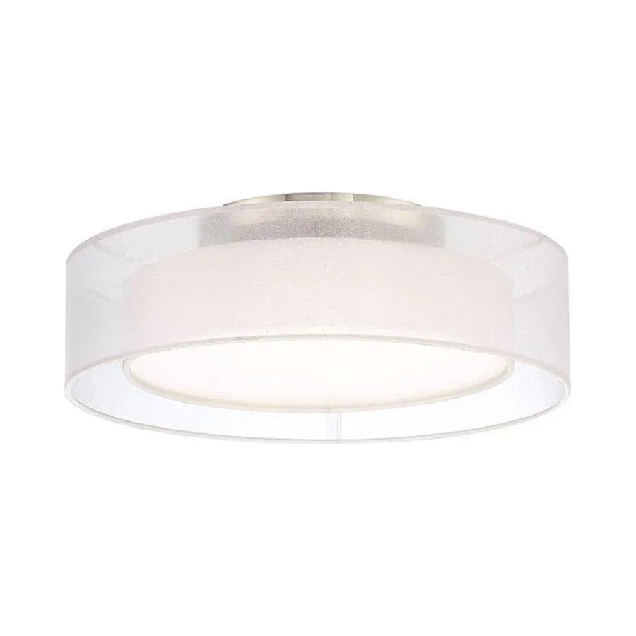 Modern Forms - Metropolis LED Semi Flush Mount - FM-16818-BN - Canada Light Shop