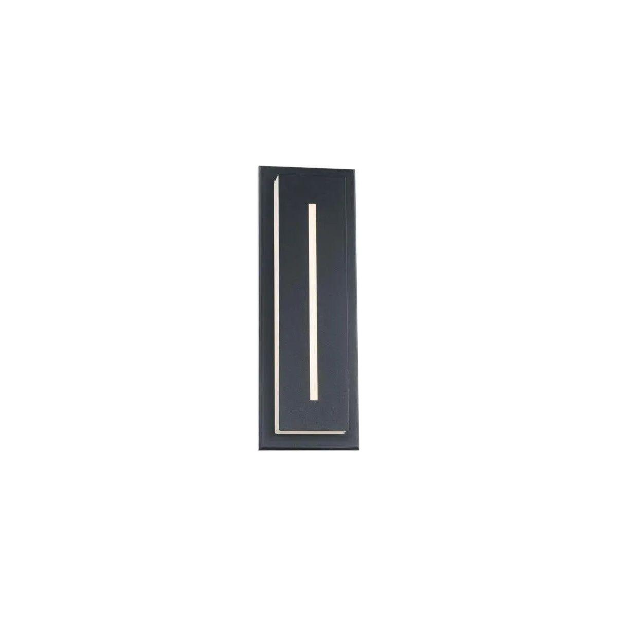 Modern Forms - Midnight LED Outdoor Wall Sconce - WS-W66216-40-BK - Canada Light Shop