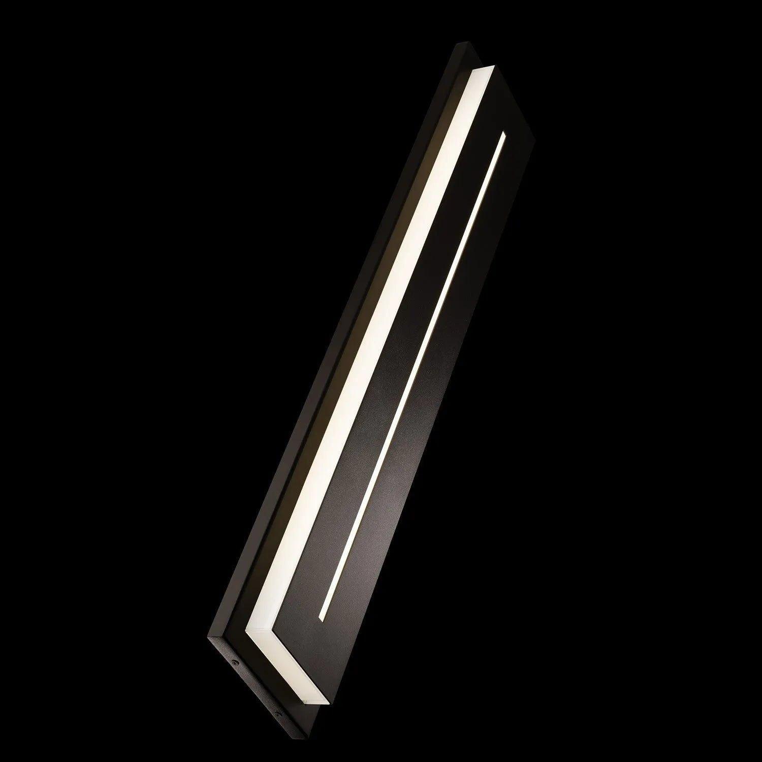 Modern Forms - Midnight LED Outdoor Wall Sconce - WS-W66236-30-BK - Canada Light Shop