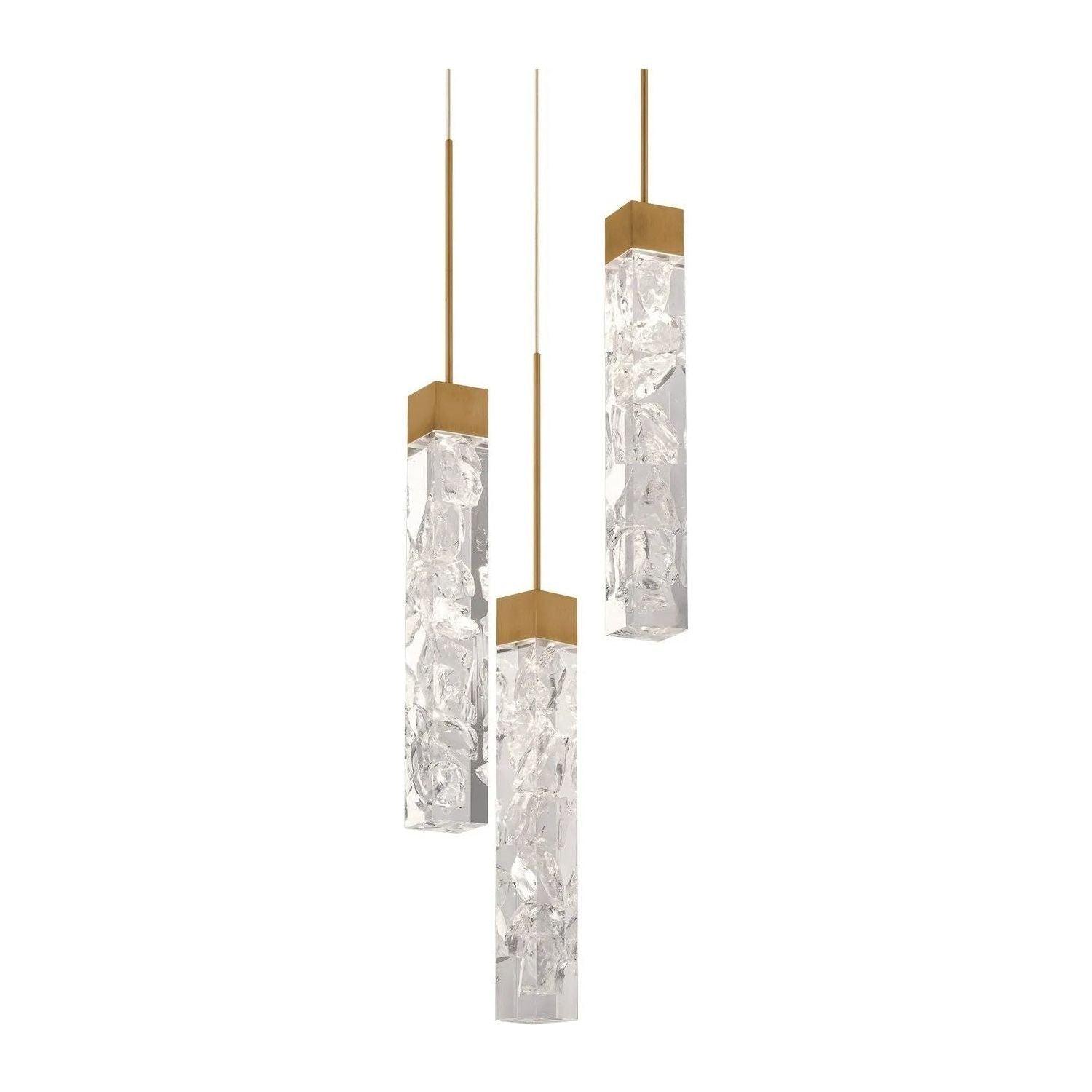 Modern Forms - Minx LED Multi Pendant - PD-78003R-AB - Canada Light Shop