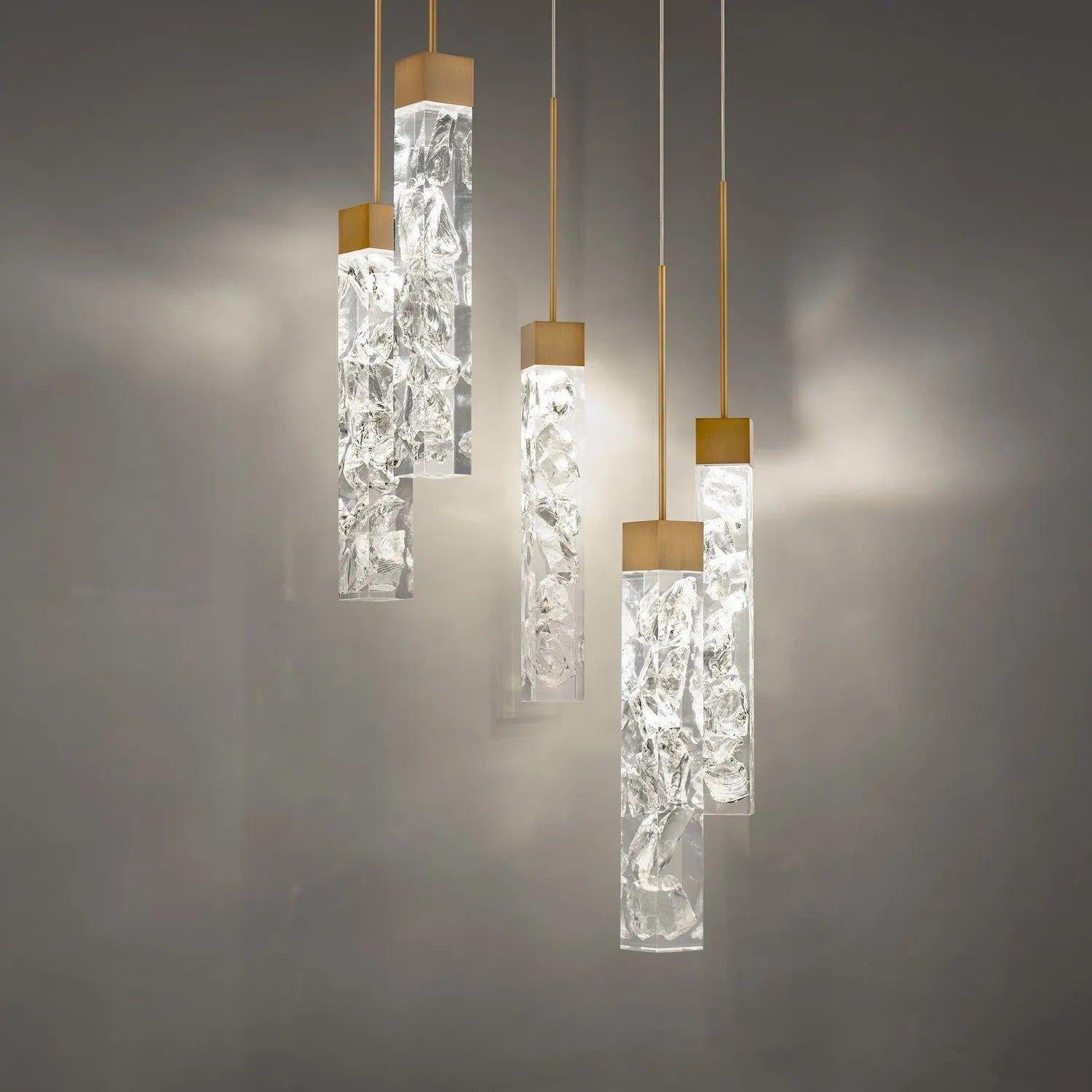 Modern Forms - Minx LED Multi Pendant - PD-78005R-AB - Canada Light Shop