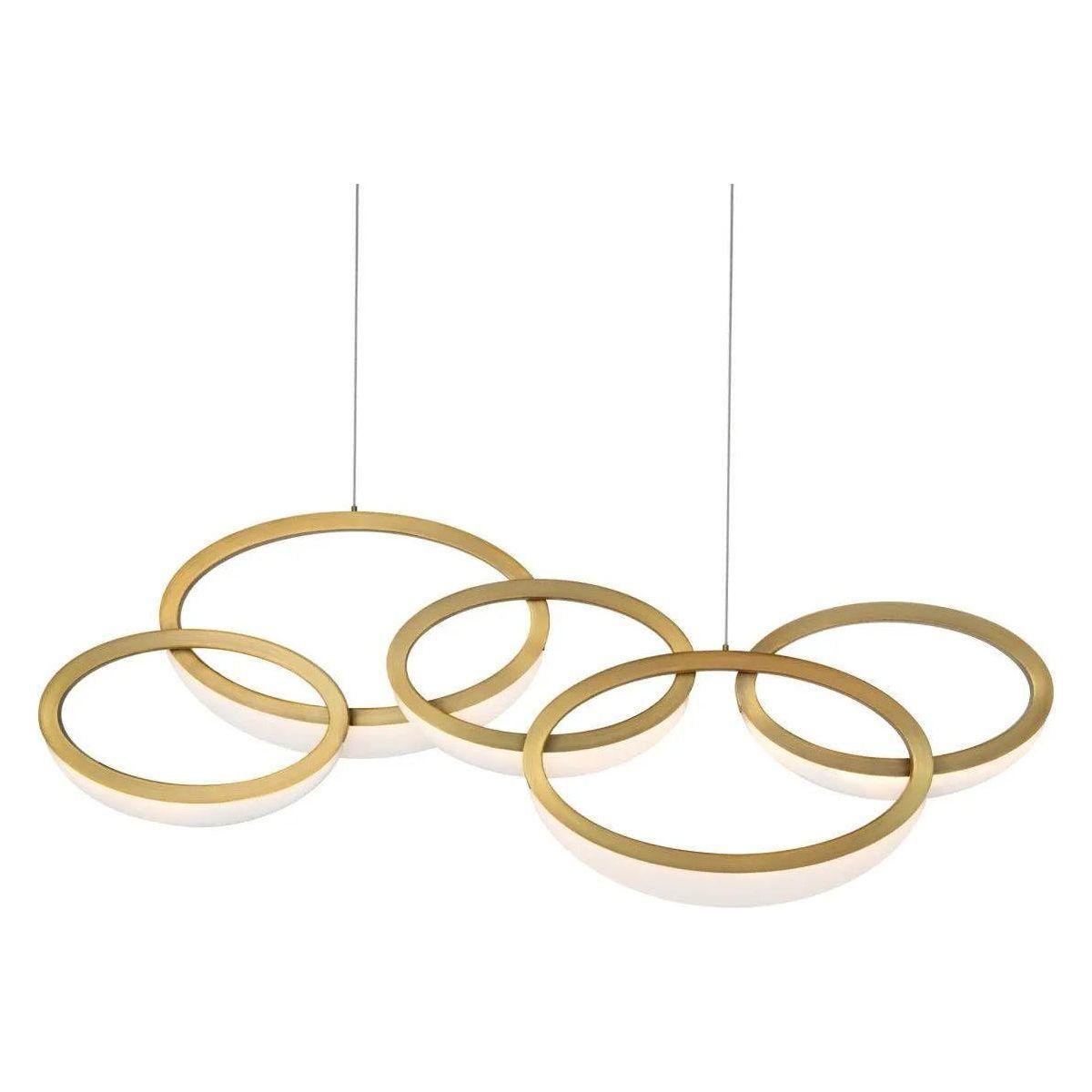 Modern Forms - Orion LED Linear Pendant - PD-56246-AB - Canada Light Shop