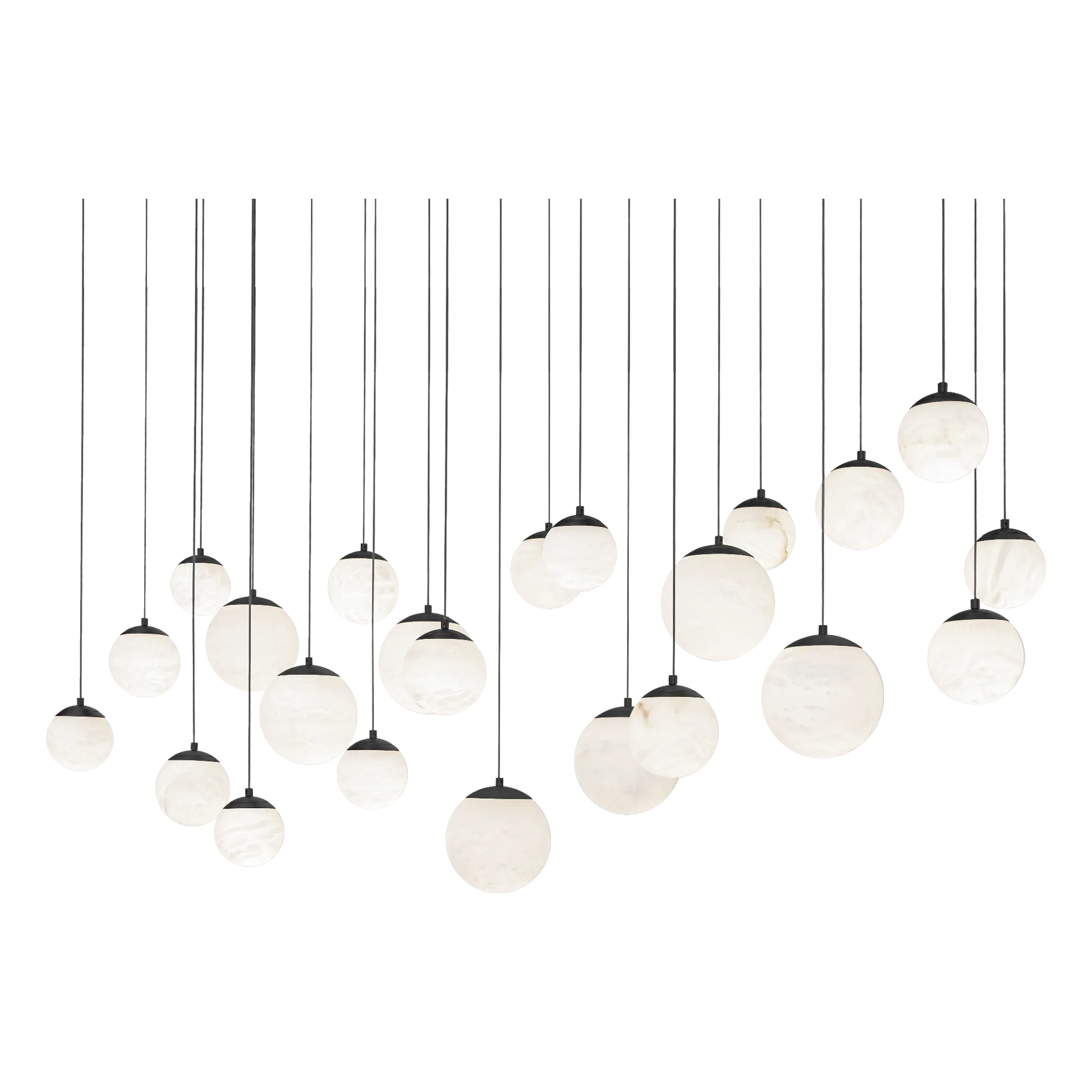 Modern Forms - Pisces LED Linear Pendant - PD-34414L-AB - Canada Light Shop