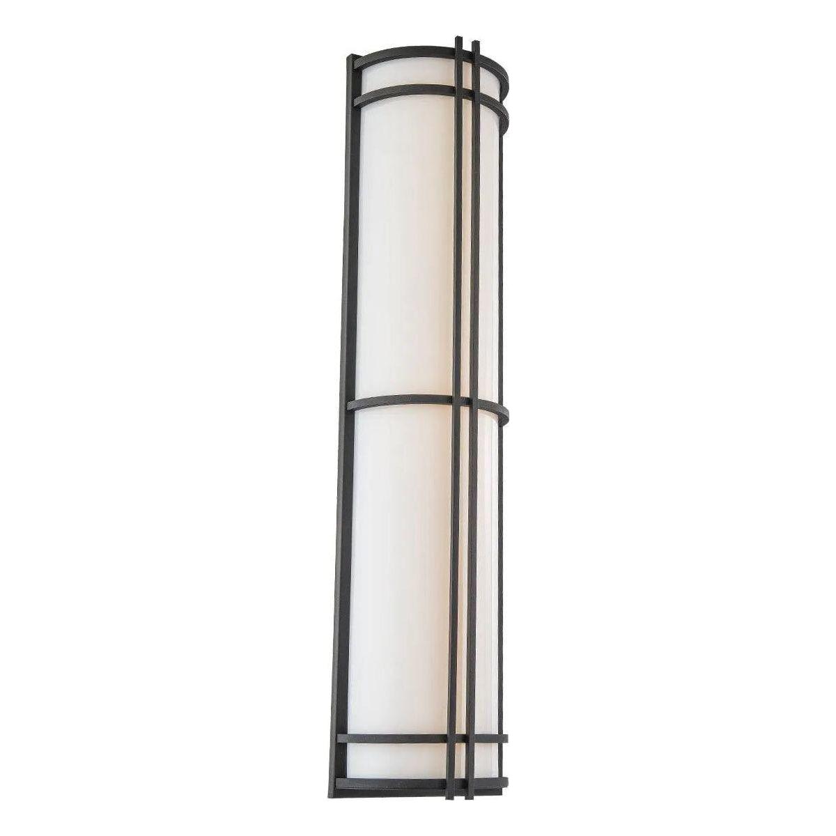 Modern Forms - Skyscraper LED Outdoor Wall Mount - WS-W68637-BK - Canada Light Shop