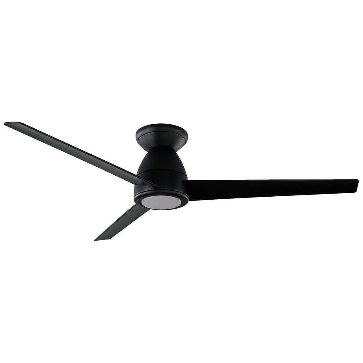 Modern Forms - Tip-Top Flush Ceiling Fan - FH-W2004-52L-35-MB - Canada Light Shop