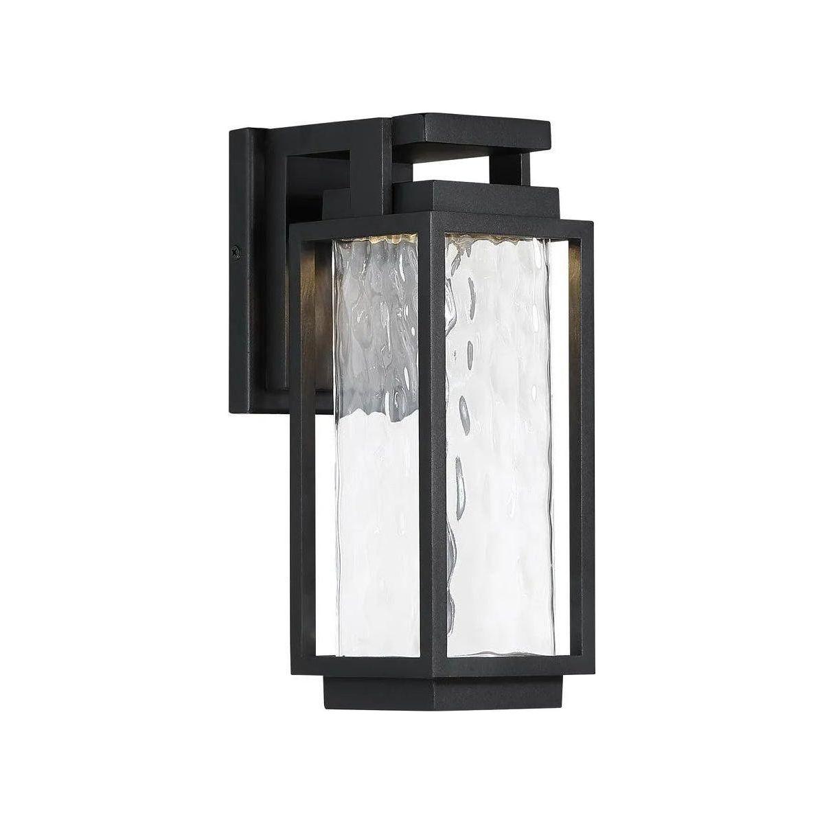 Modern Forms - Two If By Sea LED Outdoor Wall Mount - WS-W41912-BK - Canada Light Shop