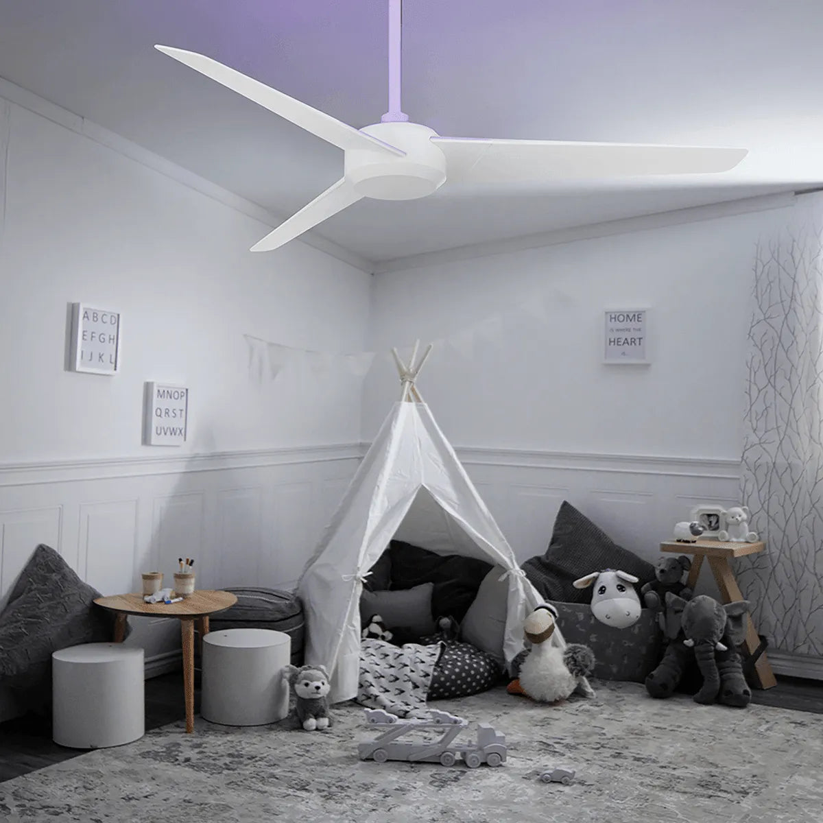 Modern Forms - Ultra Germicidal Smart Ceiling Fan - FR-D2102-54U-BN/MB - Canada Light Shop