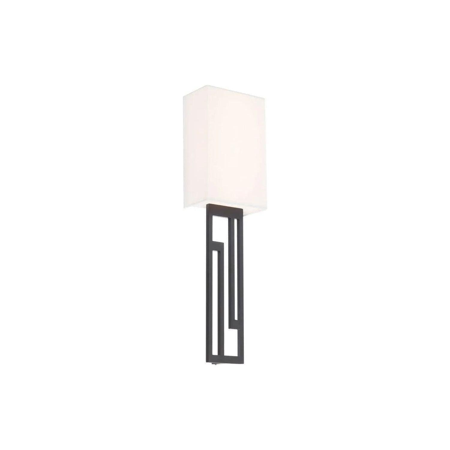 Modern Forms - Vander Tall LED Wall Sconce - WS-26222-27-BK - Canada Light Shop