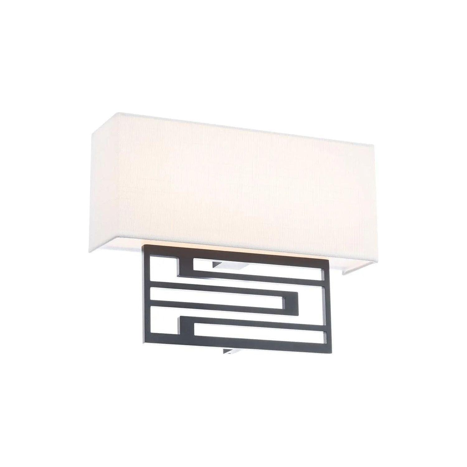 Modern Forms - Vander Wide LED Wall Sconce - WS-26214-27-BK - Canada Light Shop