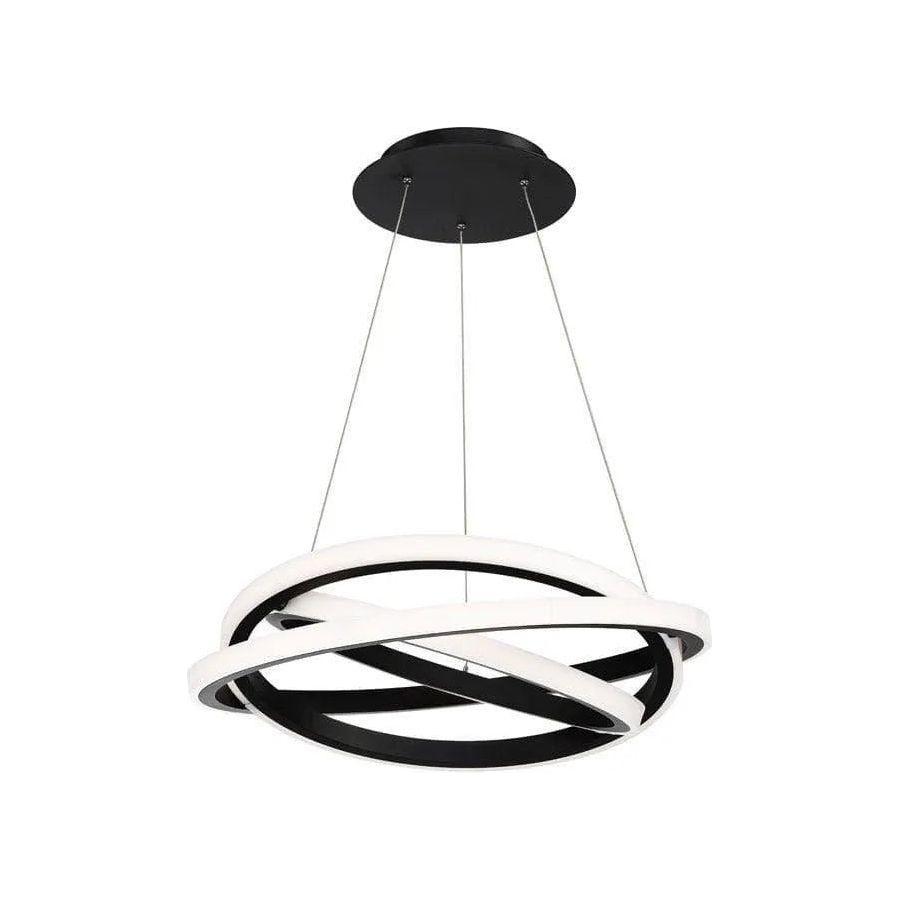 Modern Forms - Veloce LED Chandelier - PD-24826-BK - Canada Light Shop