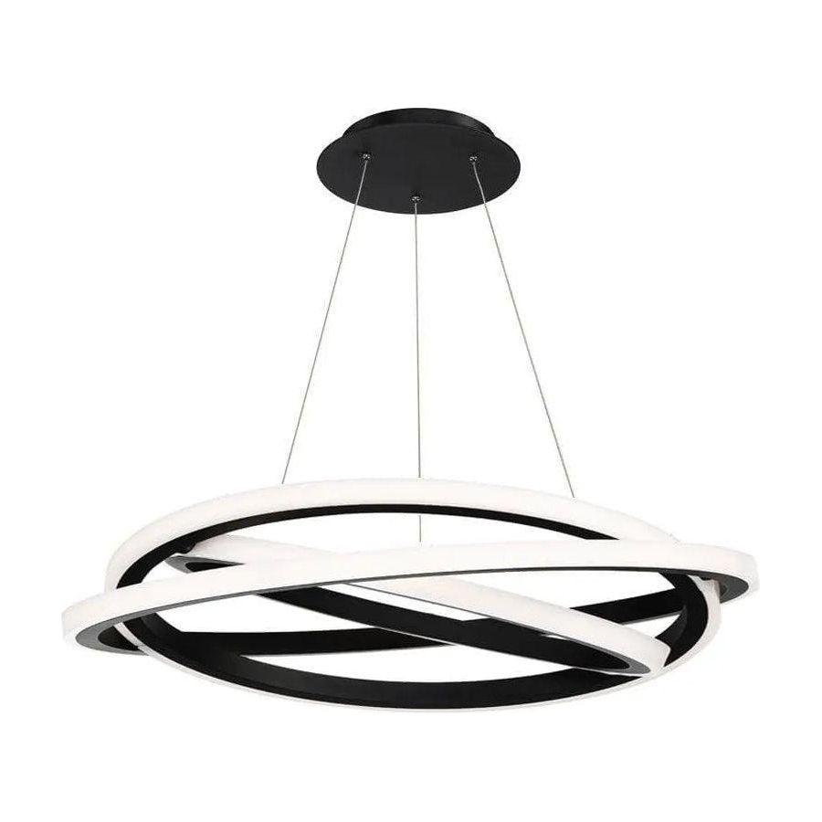 Modern Forms - Veloce LED Chandelier - PD-24838-BK - Canada Light Shop