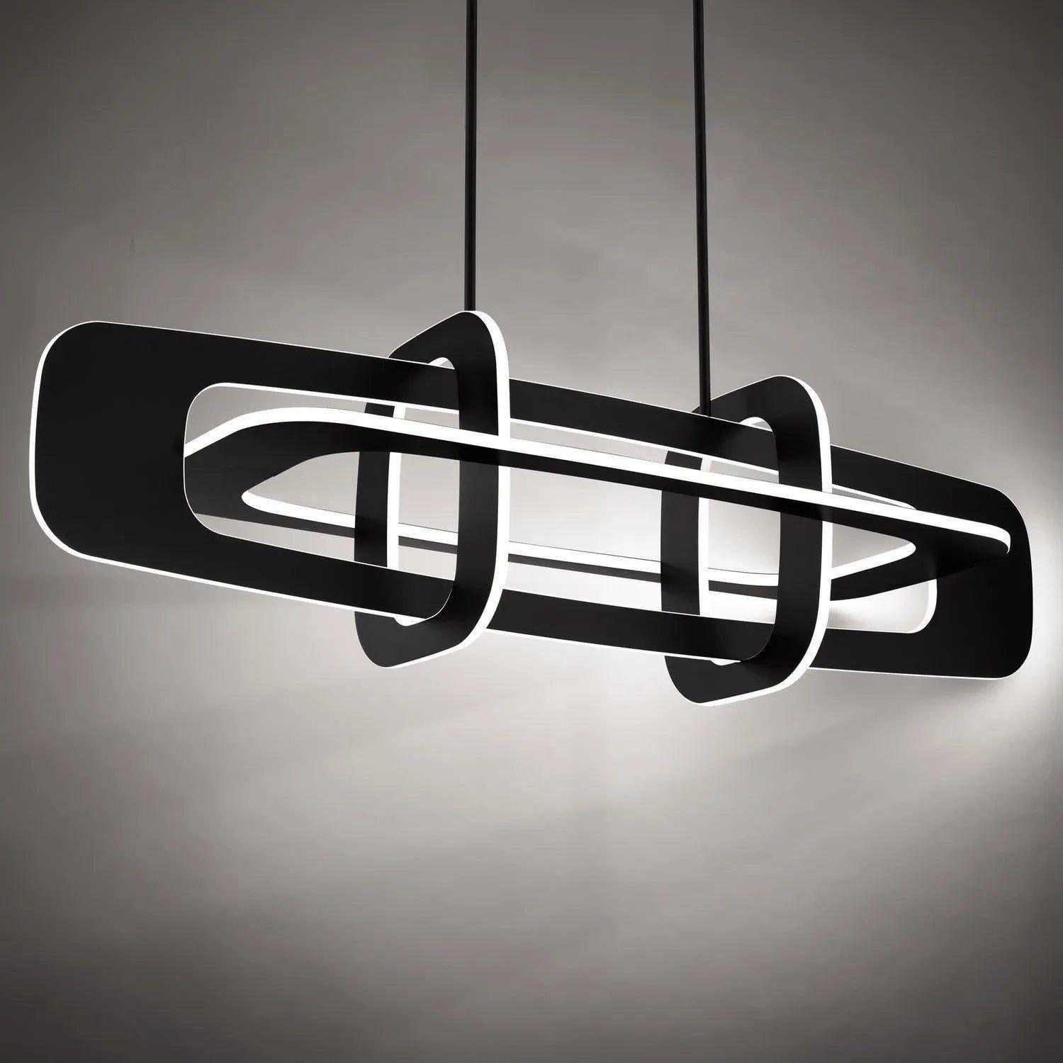 Modern Forms - Vesta LED Linear Pendant - PD-76350-BK - Canada Light Shop