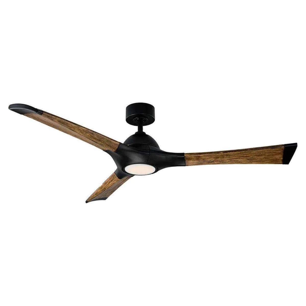 Modern Forms - Woody Ceiling Fan - FR-W1814-60L-MB/DK - Canada Light Shop