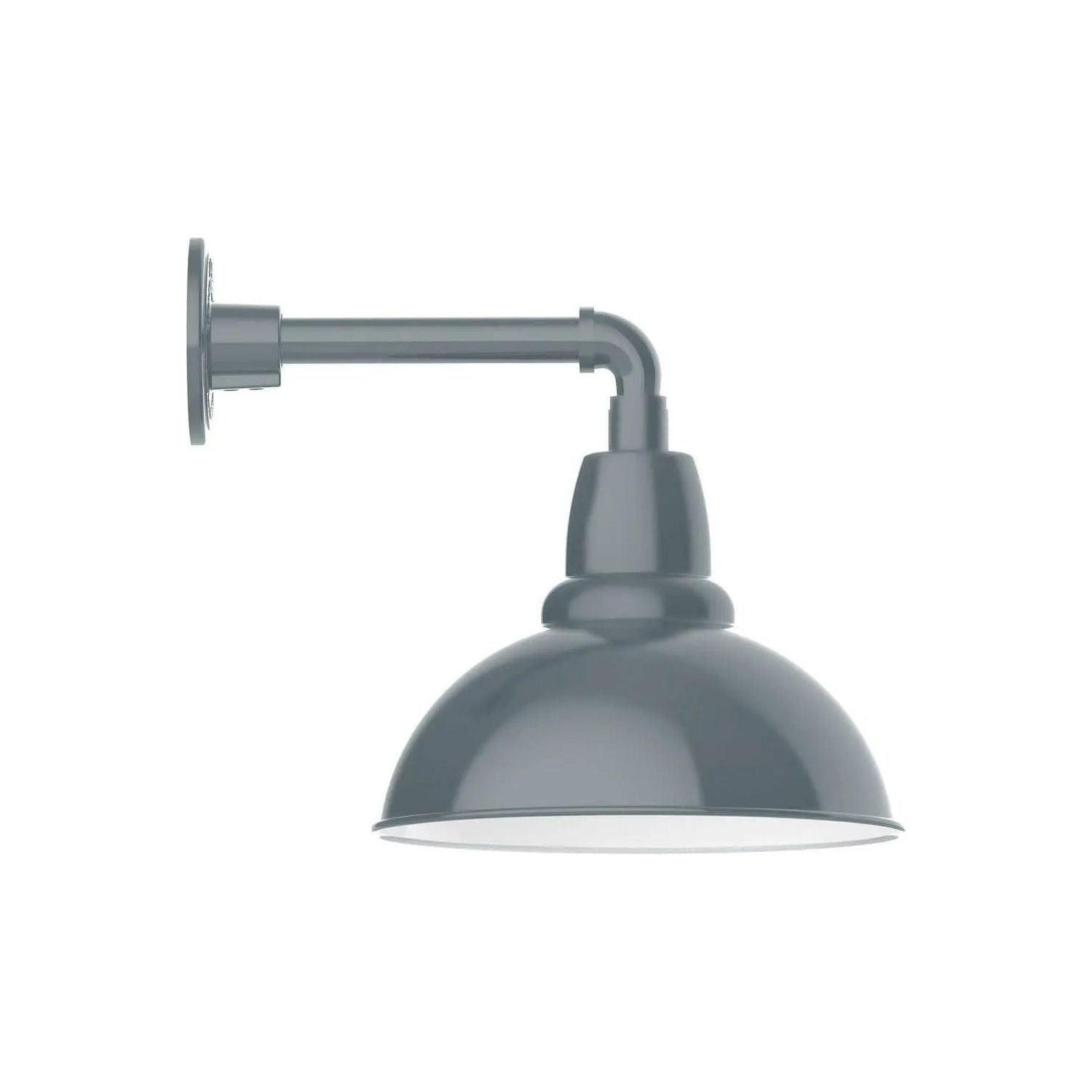 Montclair Light Works - Cafe 12 Inch Straight Arm Wall Light - GNN106-40 - Canada Light Shop