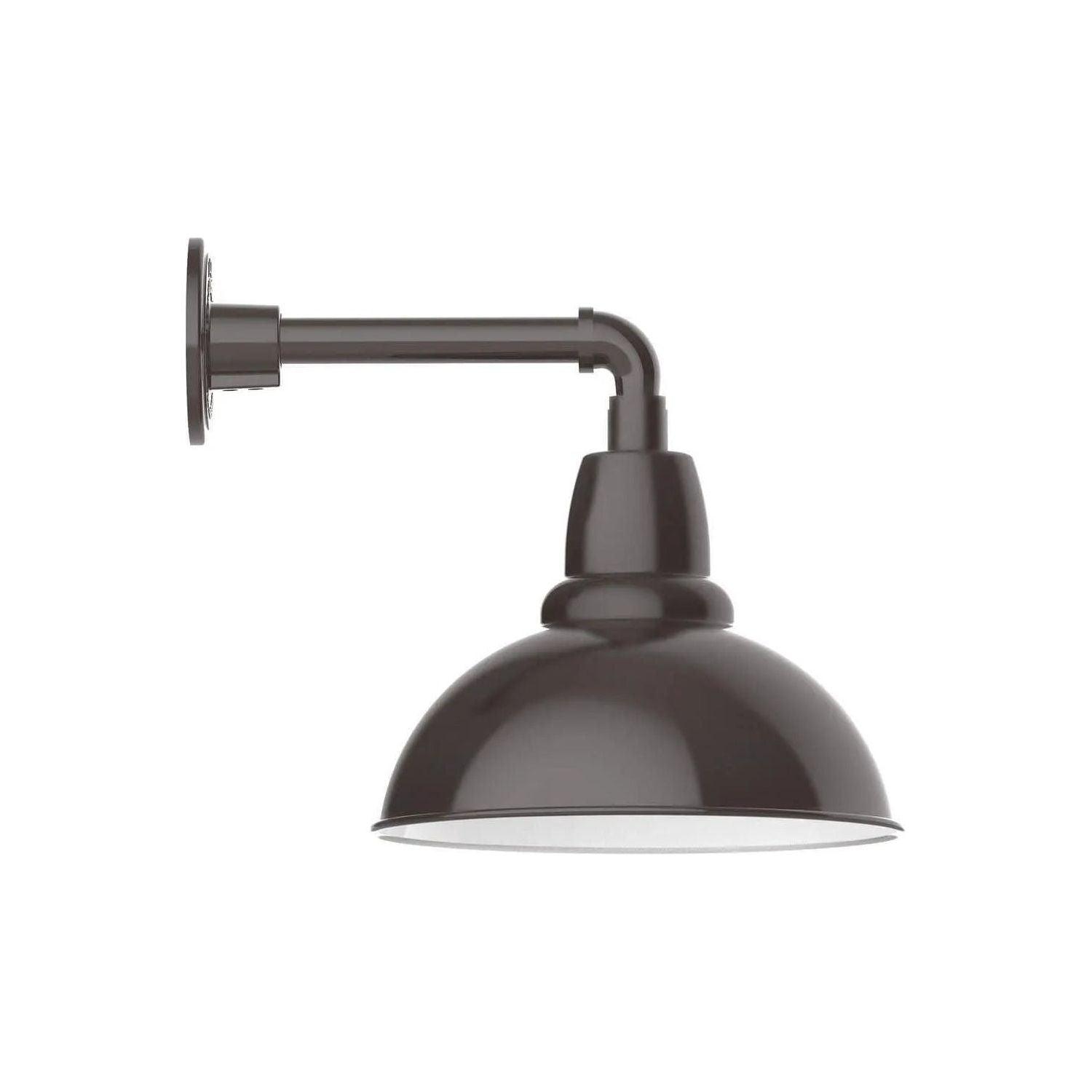 Montclair Light Works - Cafe 12 Inch Straight Arm Wall Light - GNN106-51 - Canada Light Shop